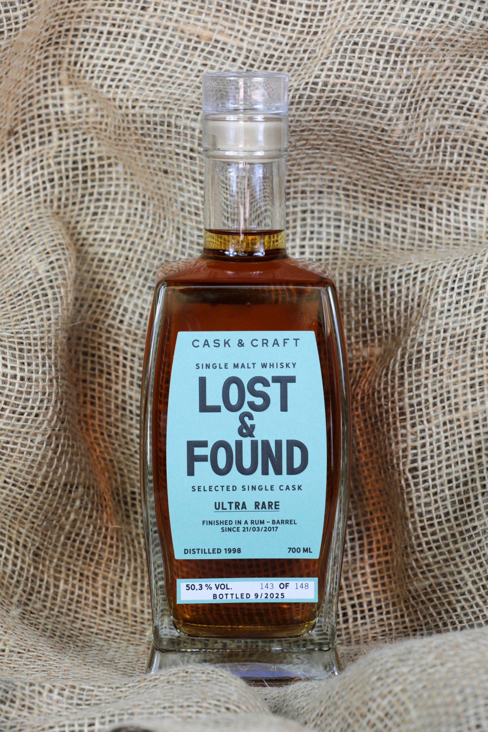 Lost & Found – ULTRA RARE single cask – RUM Barrel