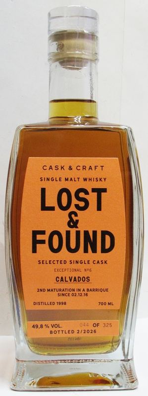 Lost & Found – EXEPTIONAL single cask – Calvados
