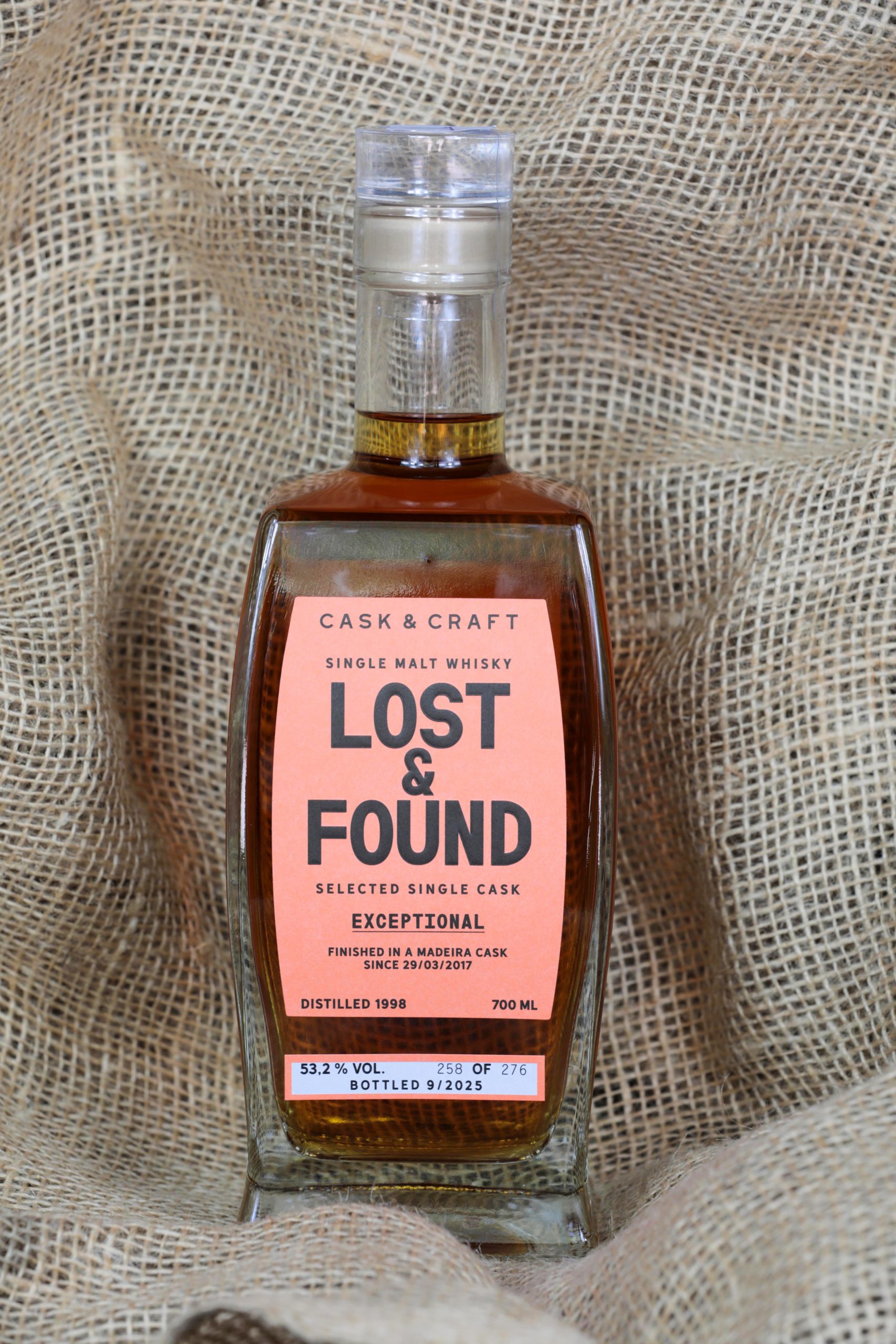 Lost & Found – EXEPTIONAL single cask – Madeira