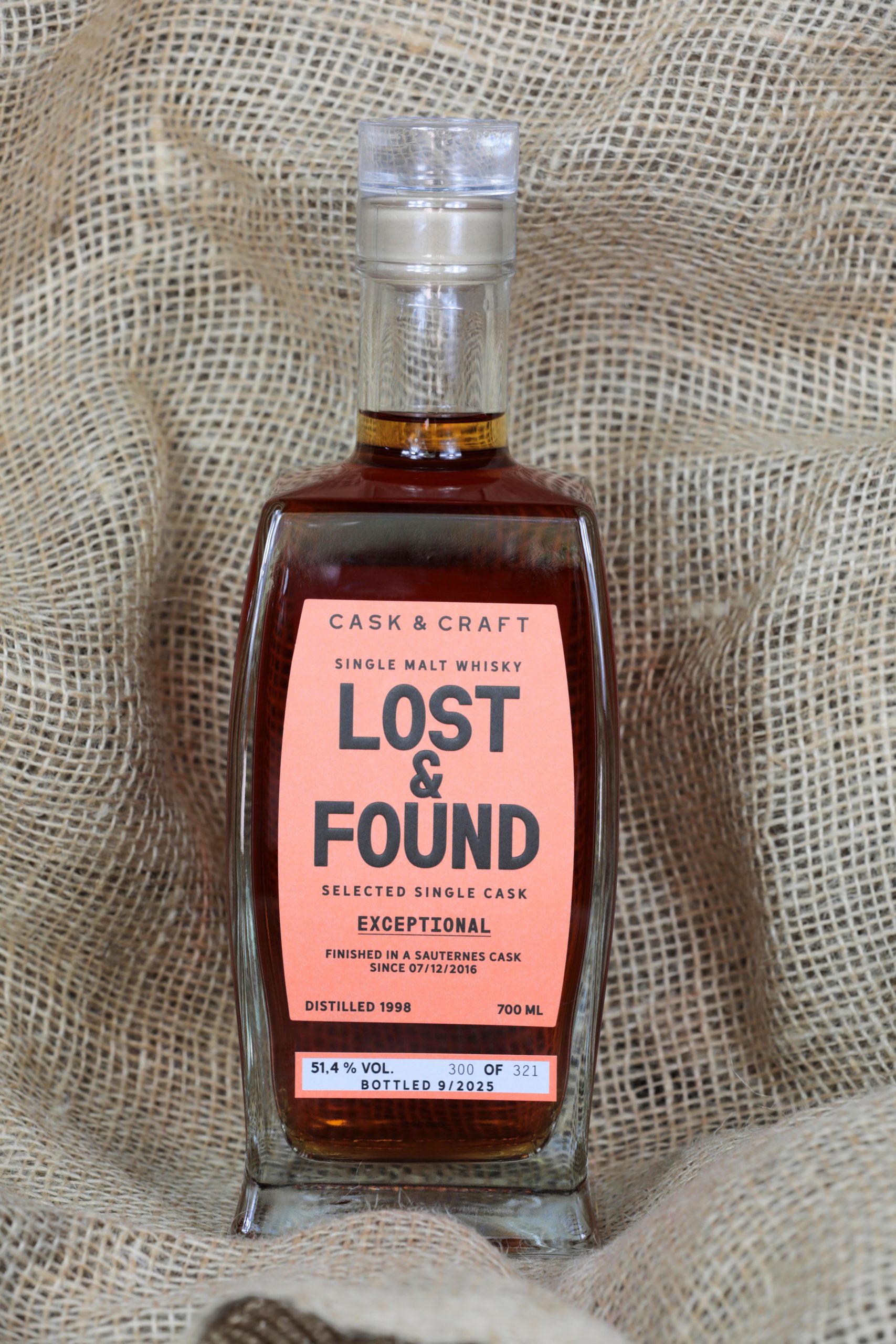 Lost & Found – EXEPTIONAL single cask – Sauternes