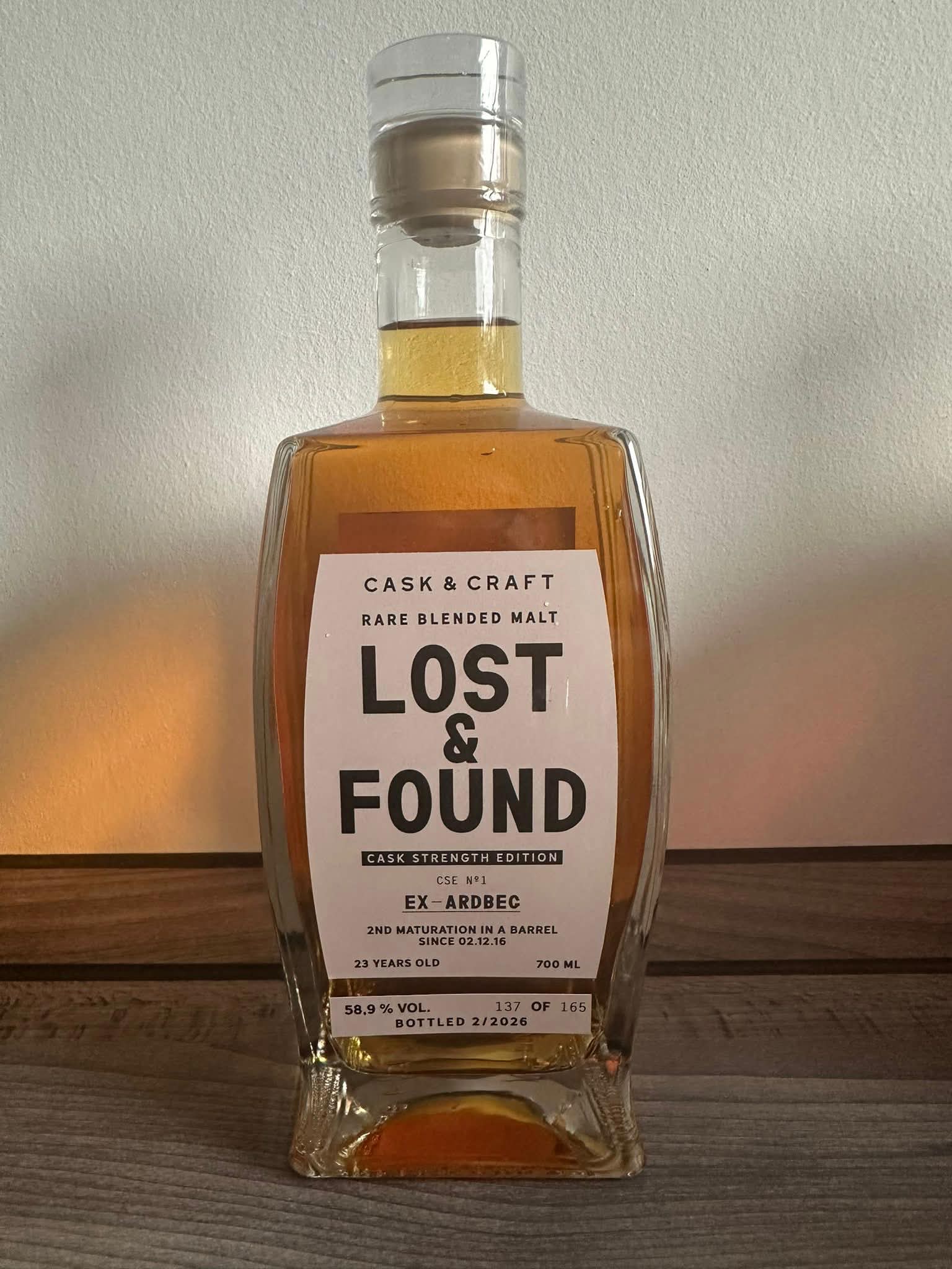 Lost & Found – CASK STRENGTH EDITION – Ex-Ardbeg