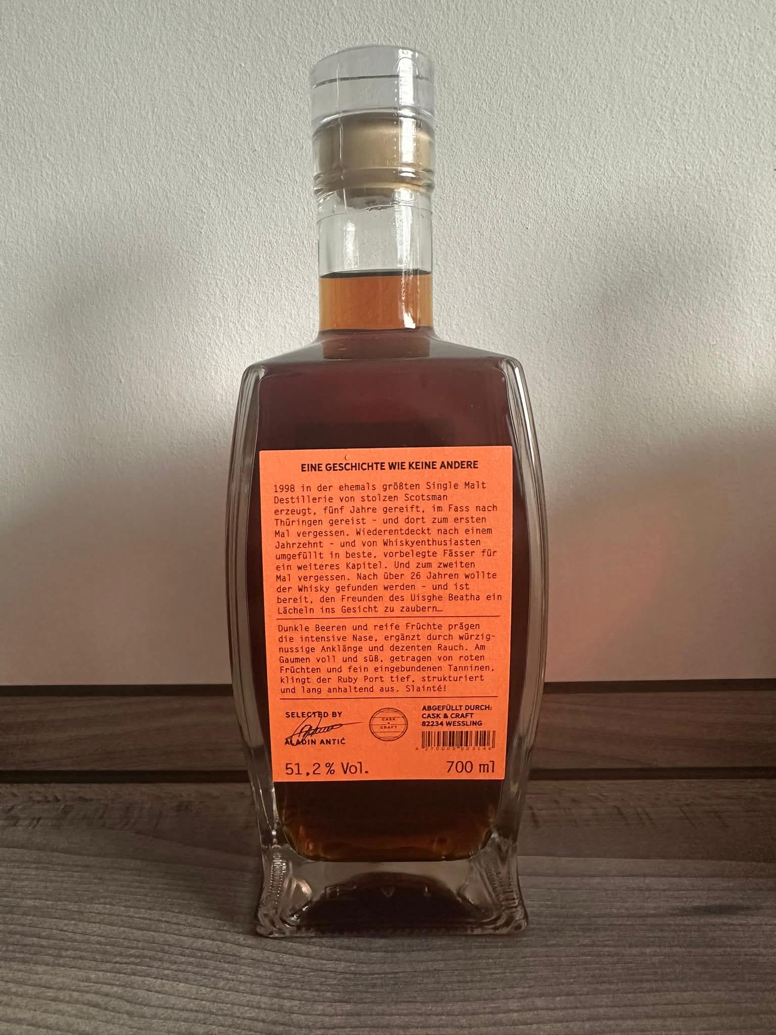 Lost & Found – EXEPTIONAL single cask – Ruby Port