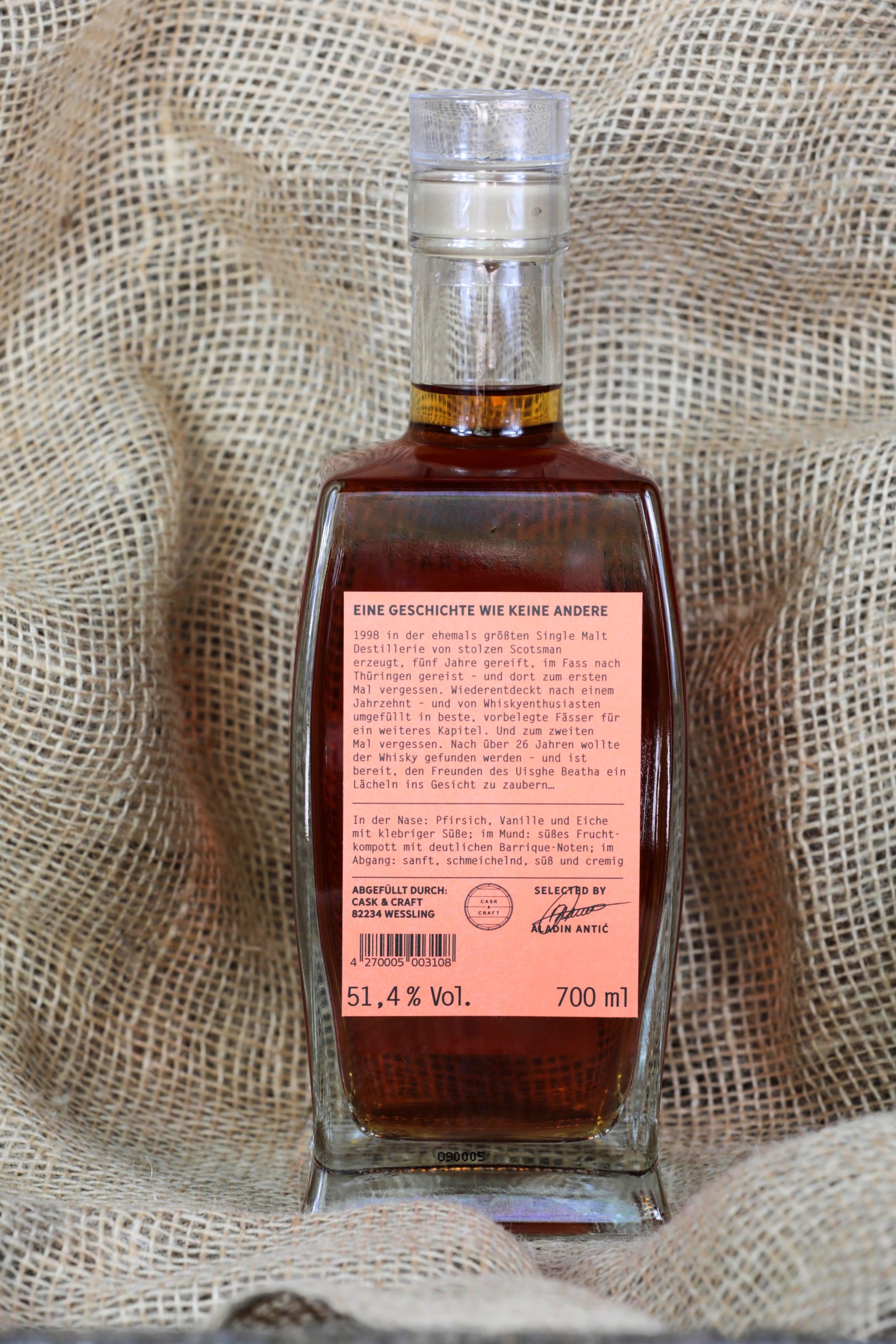 Lost & Found – EXEPTIONAL single cask – Sauternes