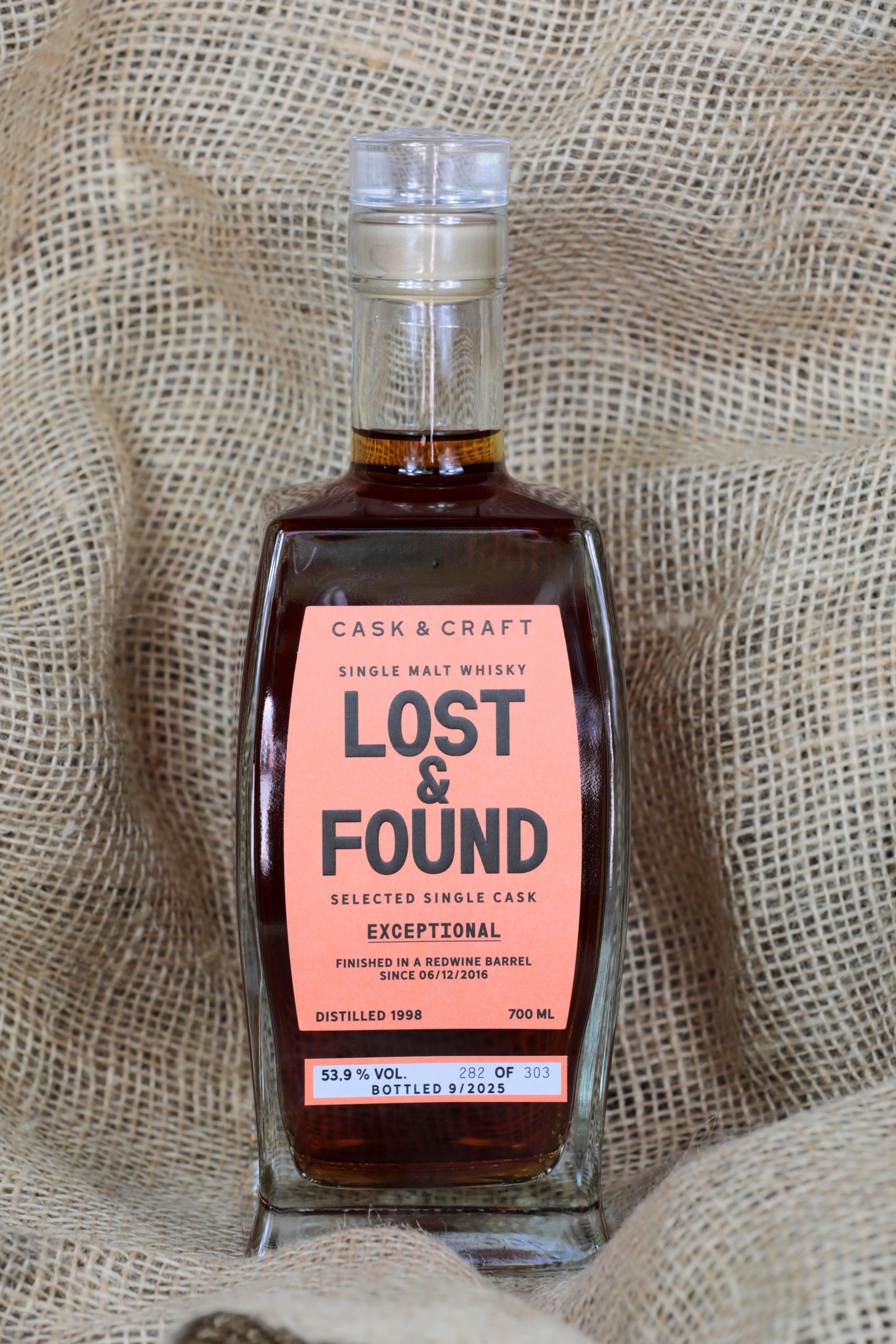 Lost & Found – EXEPTIONAL single cask – Redwine