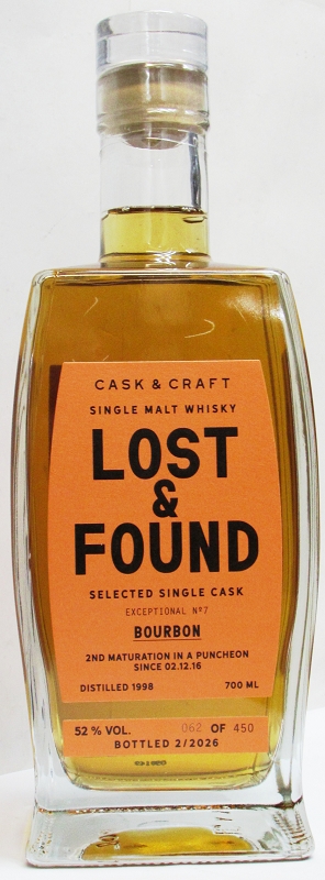 Lost & Found – EXEPTIONAL single cask – Bourbon